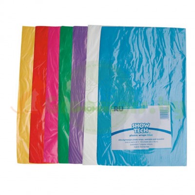 Пластиковая бумага для папильоток Show Tech Plastic Wrap, зеленая